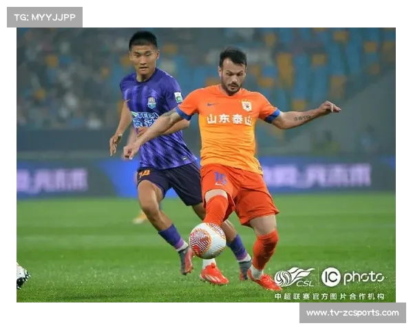 山东泰山与天津津门虎上演进球大战 山东泰山与天津津门虎上演进球大战